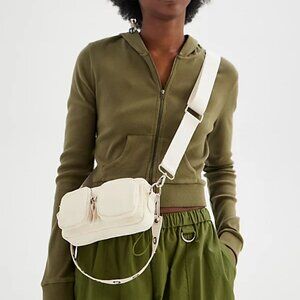URBAN OUTFITTERS Uo Trish Sling Bag In Ivory